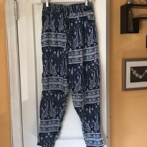 Loose fitting pants